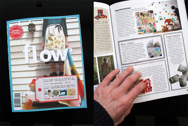 EnvelopeBook in FLOW Magazine